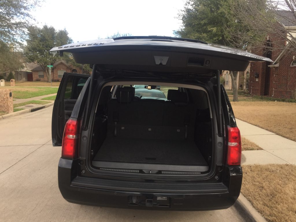 SUV To Dallas Love Field Luggage Space