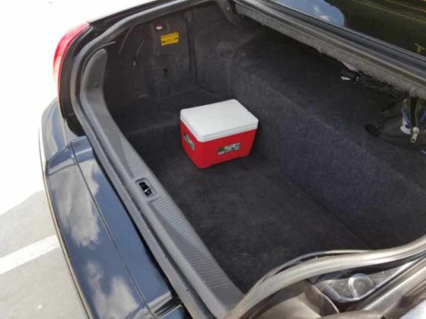 With a trunk so big you can even put your golf clubs in it.