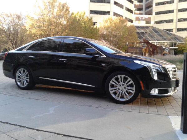 Cadillac XTS Seats 2 passengers. 4 door luxury sedan.Richardson, Texas Car Service.